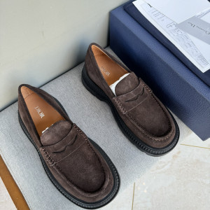 DIOR 디올 캐주얼 레더 슈즈