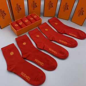 HERMES 중목 양말