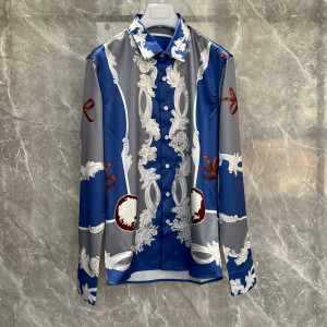 VS 남성 긴팔 캐주얼 비즈니스 셔츠